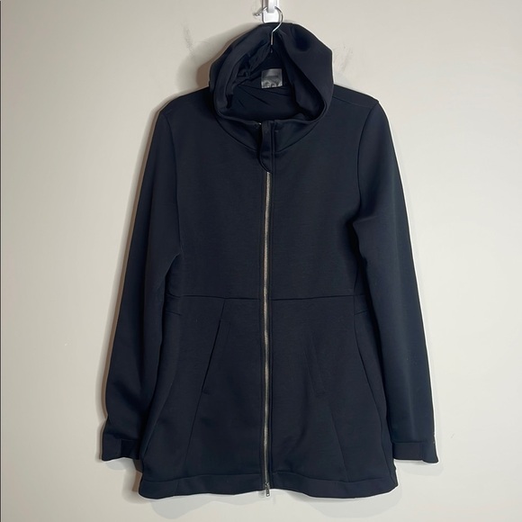 SOLD Gymshark | Women's Black Full Zip Hooded Jacket Size XL - Picture 1 of 7